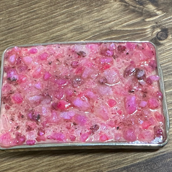 Pink crystal belt buckle - Picture 2 of 6